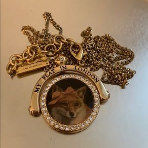 My Flat in London Long Fox Necklace